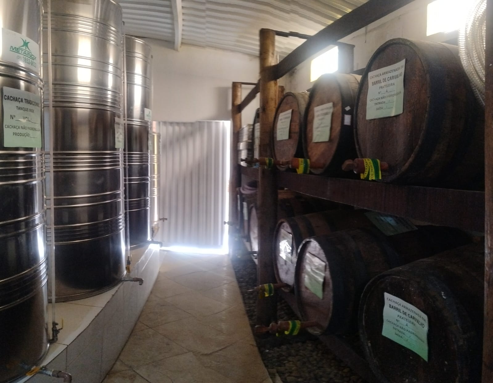 Sala de Maturação em Madeiras Nobres